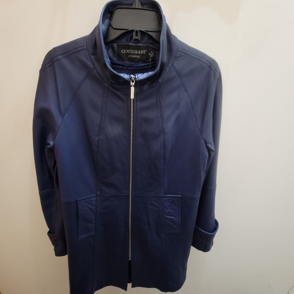 Genuine leather coat - Picture 3 of 16